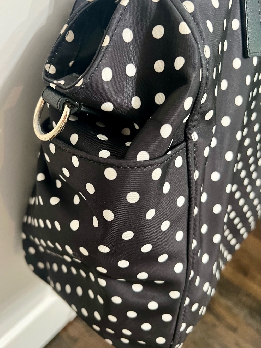 Kate Spade New York Taden Blake Avenue Polka Dot Diaper Bag - Picture 3 of 9